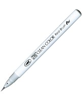 Zig Clean Color Pensel Pen 097 fl. Bleg Grå