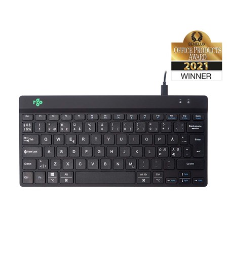 R-Go Compact Break Keyboard, sort