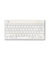 R-Go Compact Break ergonomic wired keyboard, White (Nordic)