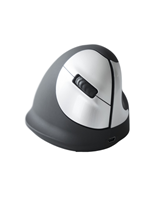 R-Go HE Mouse, Ergonomisk mus, Medium (165-195mm), Højre, Tr