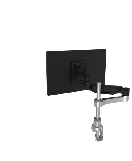 R-Go Caparo 4 D2, single monitor arm, desk mount