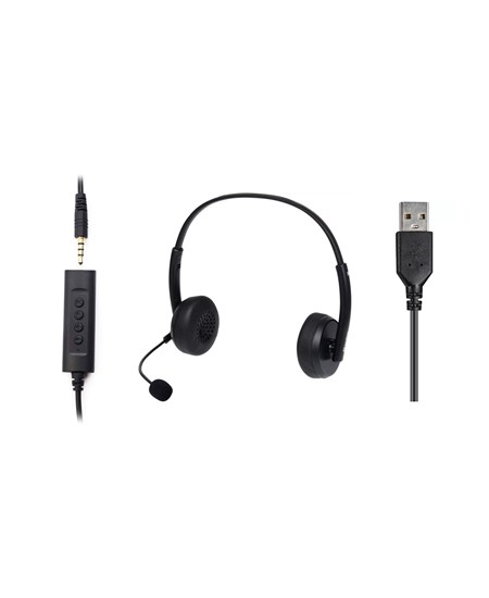 Sandberg 2in1 Office Headset Jack+USB