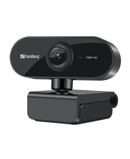 Sandberg USB Webcam Flex 1080P HD, Black