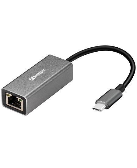 USB-C to Network Converter, Silver