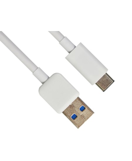 USB-C to USB-A 3.0 Cable, White (2m)