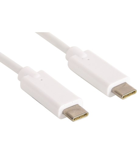 USB-C to USB-C Cable 60W, White (2m)
