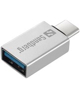 USB-C to USB 3.0 Dongle, Silver