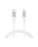 USB-C to Lightning Cable, White (1m)