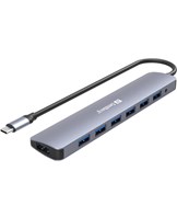 Sandberg USB-C to 7 x USB 3.0 Hub