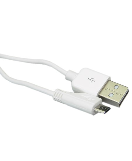 Sandberg USB-A to MicroUSB, White (1m)