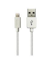 Sandberg USB-A to Lightning, White (1m)