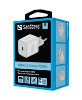 USB-C AC Charger PD20W, White (EU)