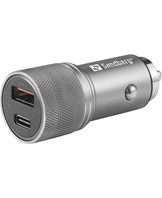 Sandberg Car Charger 1xQC3.0+1xUSBC 48W