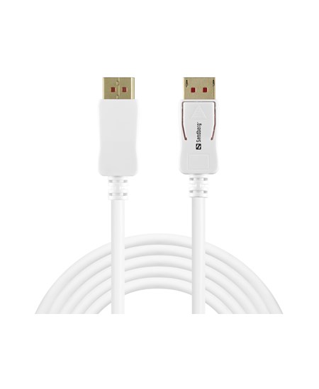 DisplayPort 1.4 8K/60Hz, White (2m)