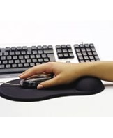 Mouse Pad w/gelsupport, Black