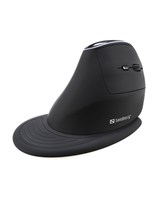 Sandberg Wireless Vertical Mouse Pro, Black