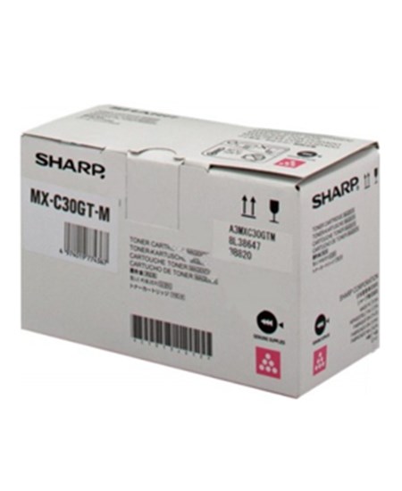 Sharp MXC30GTM magenta toner 6K