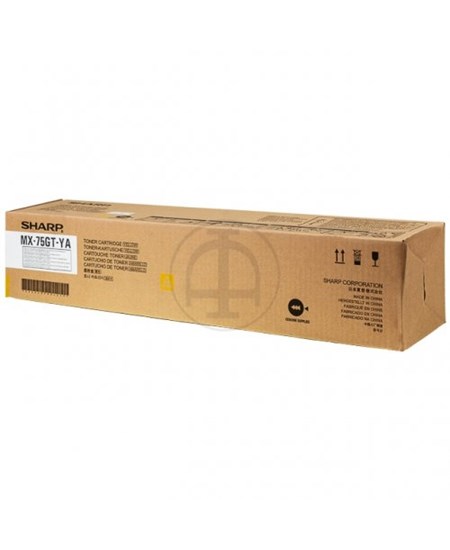 Sharp MX75GTY Yellow Toner