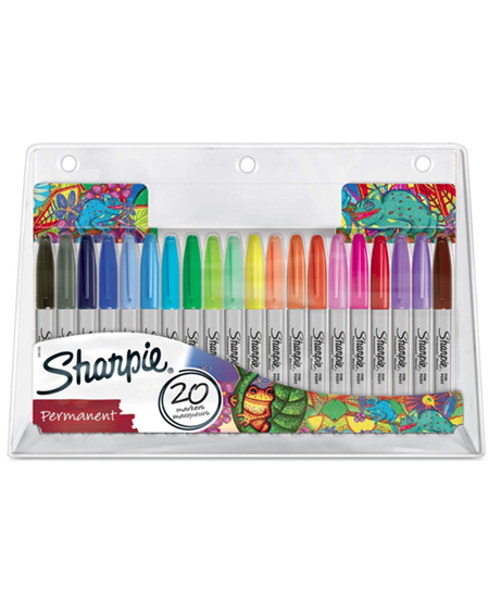 Marker Sharpie Fine 1,0mm ass (20)