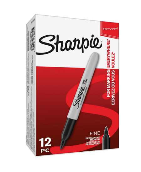 Marker Sharpie Fine 1,0mm sort