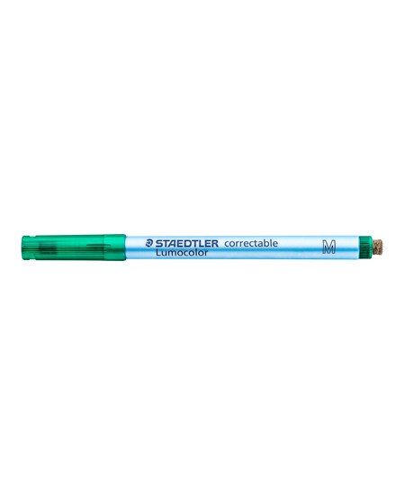Marker Lumocolor Correctable M Non-P 1,0mm grøn