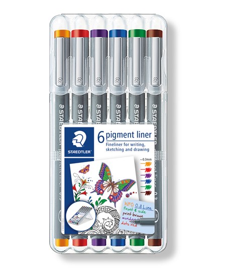 Fineliner pigment liner 0,3mm ass (6)