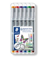 Fineliner pigment liner 0,5mm ass (6)