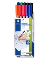Marker Lumocolor Non-P 0,6mm ass (10)