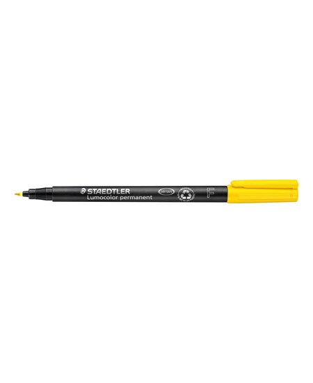 Marker Lumocolor Perm 0,6 mm gul