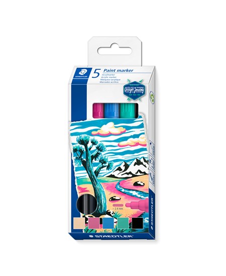 Marker Lumocolor Paintmarker 2,4mm ass (5)