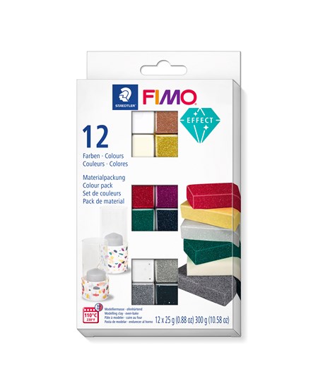 Modeller Fimo Soft Effect 12x25g ass (12)