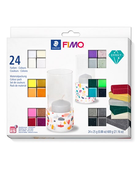 Modeller Fimo Soft Effect 24x25g ass (24)