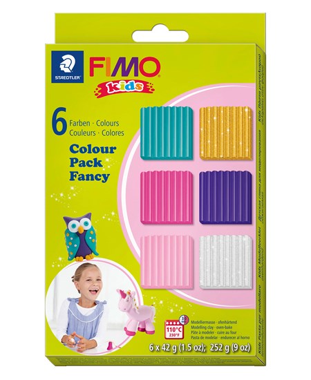 Modeller Fimo Kids Girlie 6x42g (6)