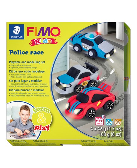 Modeller Fimo Kids Race 4x42g (4)