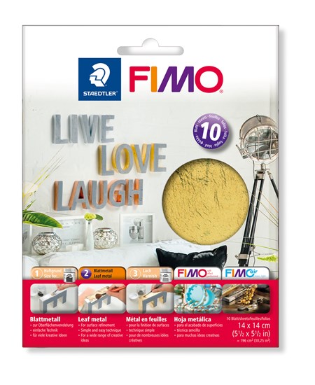 Leaf Metal guld t/Fimo (10)