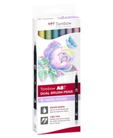 Marker Tombow ABT Dual Brush 6C-2 Pastel carton (6)