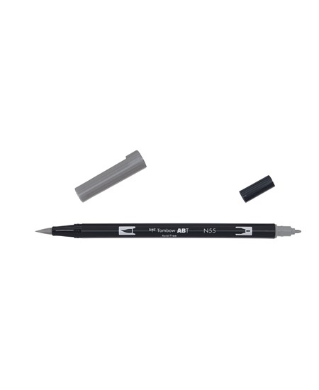 Marker Tombow ABT Dual Brush N55 cool grey 7