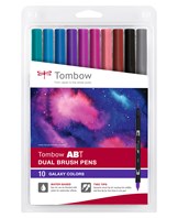 Marker Tombow ABT Dual Brush Galaxy Colours (10)