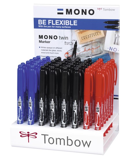 Fineliner MONO twin pen 0,4/0,8 display ass (48)