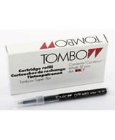 Rollerpen refill Tombow 0,10 sort