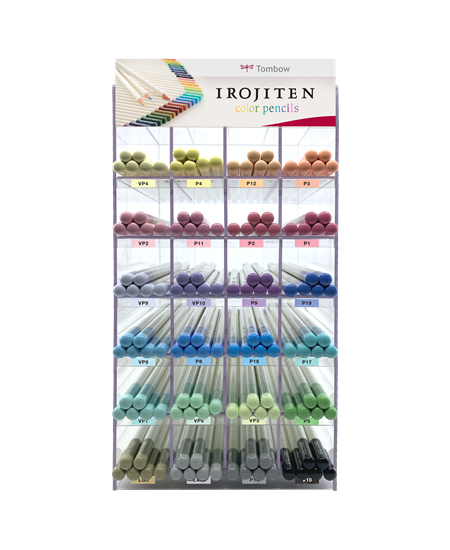 Farveblyant Tombow Irojiten indhold Pastel (144)