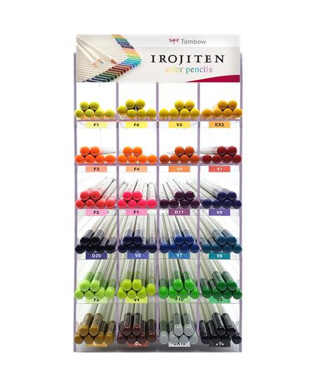 Farveblyant Tombow Irojiten indhold Neon/Vivid (144)