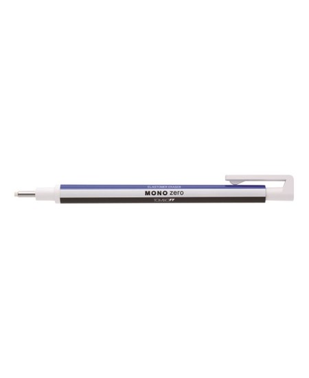 Viskelæder pen Tombow MONO zero ø2,3mm hvid