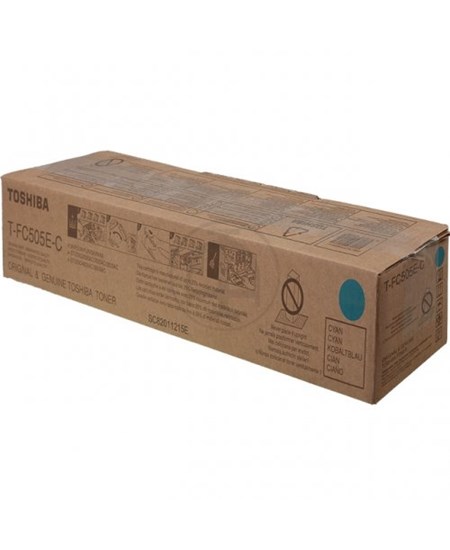 Toshiba toner cartridge cyan TFC505EC