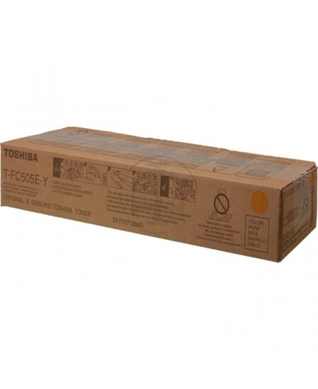 Toshiba toner cartridge yellow TFC505EY