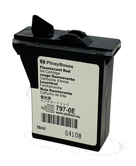 Pitney Bowes DM50, DM55, K700 red ink