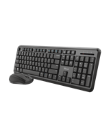 Trust Ody Wireless Keyboard & Mouse, Black (Nordic)