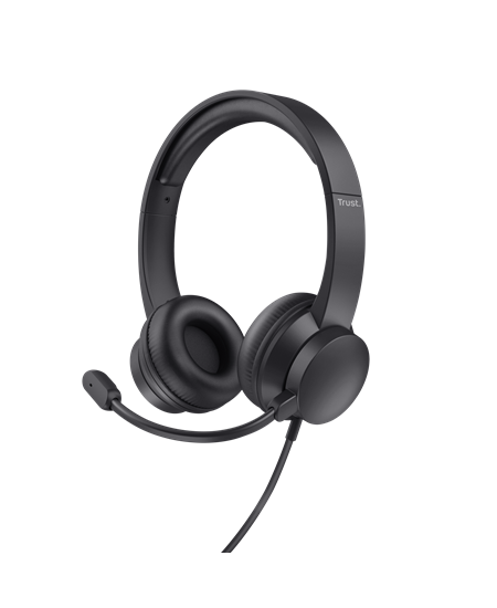 HS-201 USB On Ear Pc Headset (B2B)