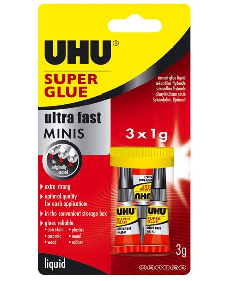 Sekundlim super minis 3x1g