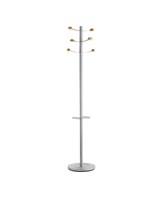 Unilux Coat Stand Bouqet, Grey/Beech